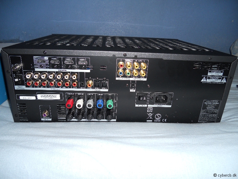 Harman Kardon AVR 158 Amplifier Back
