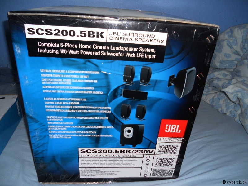 JBL SCS200.5 Speakers   box